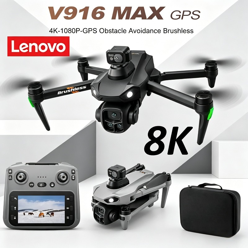 Drone App Rc Fpv - 레노버 V916MAX 프로페셔널 8K 드론 HD