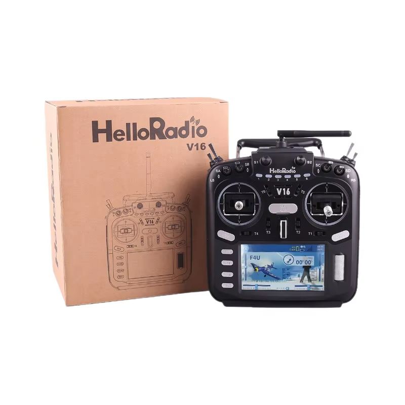 Drone Motion Rc - HelloRadio V16 MAX 6CH RC 송신기(음성