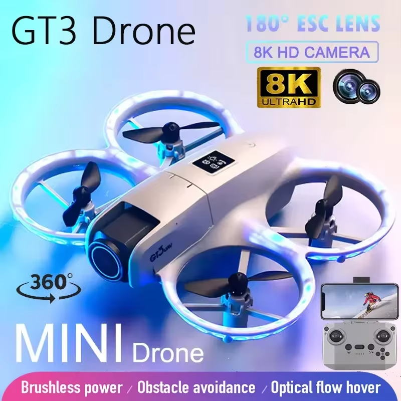 Drone Gt3 Rc - NEW GT3 미니 드론 8K HD