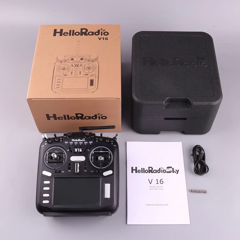 Drone Motion Rc - HelloRadio V16 MAX 6CH RC 송신기