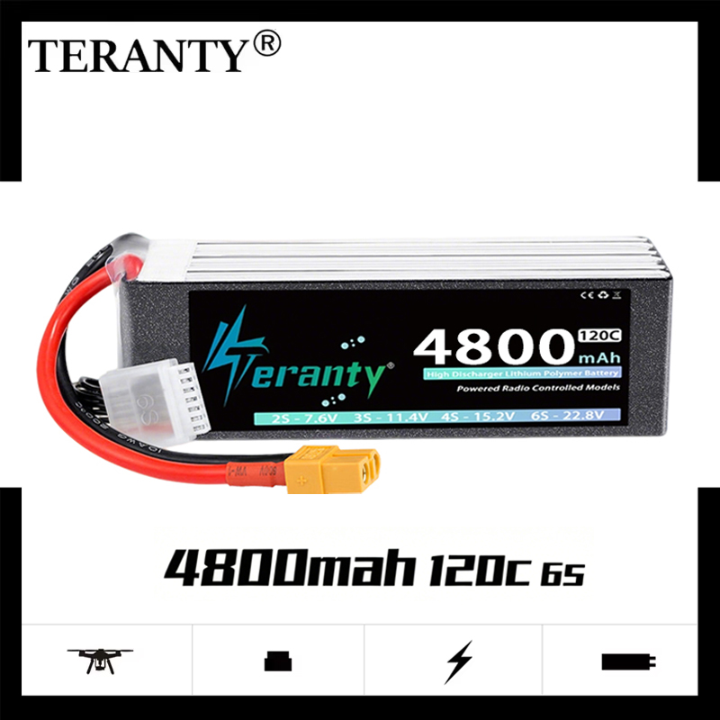 Drone Rc Leading - TERANTY 6S 4800mAh Lipo 배터리 22.8V
