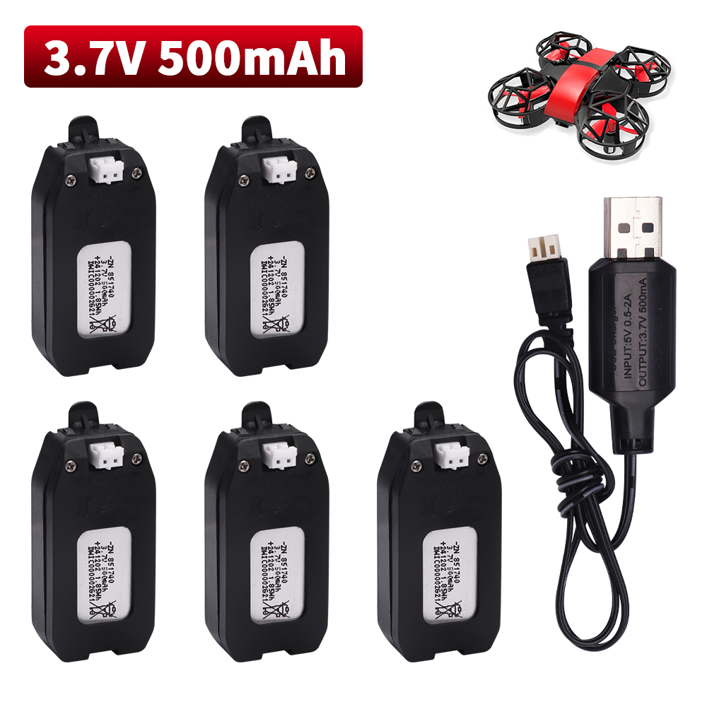 Drone Rc Leading - NH330 RH821 용 3.7V 500mAh 리튬
