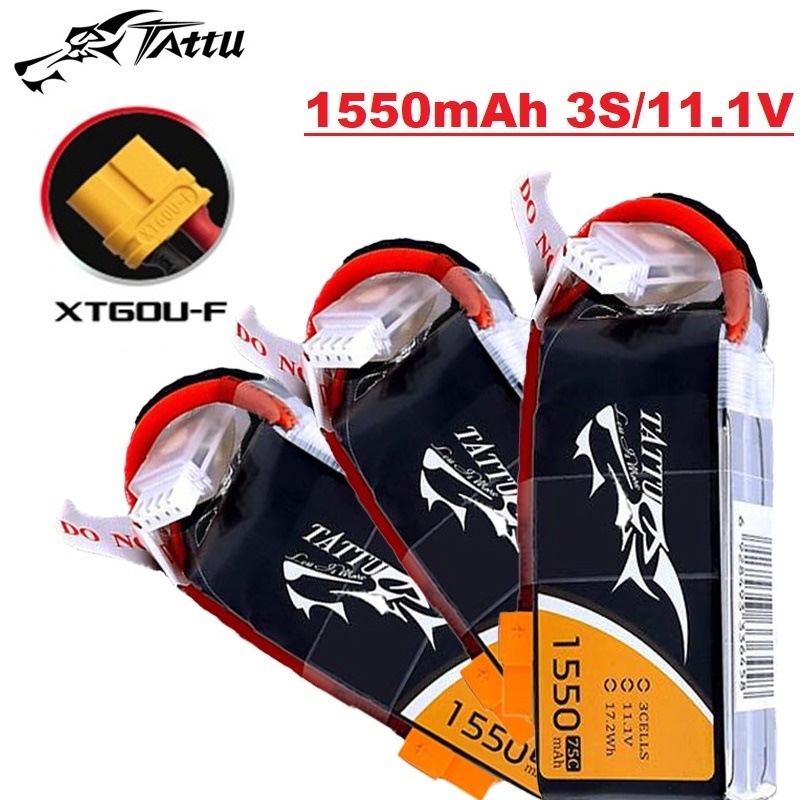 Drone Rc Race - TATTU RC 헬리콥터 쿼드콥터용 LiPo 배터리,