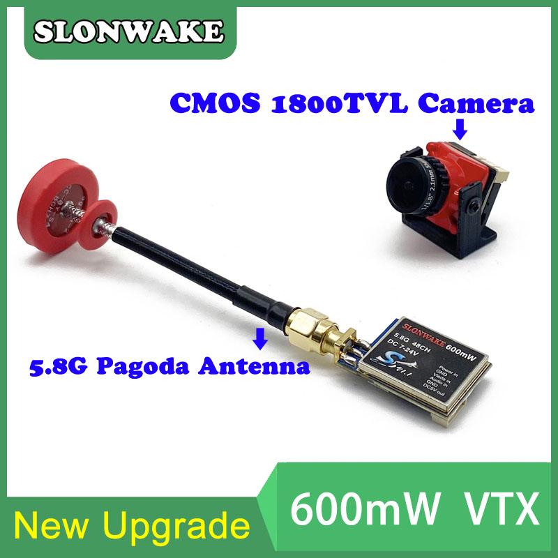 5.8G 48CH 600mW 조정 가능한 VTX-CAM - Drone Rc Controller 리뷰 및 가격