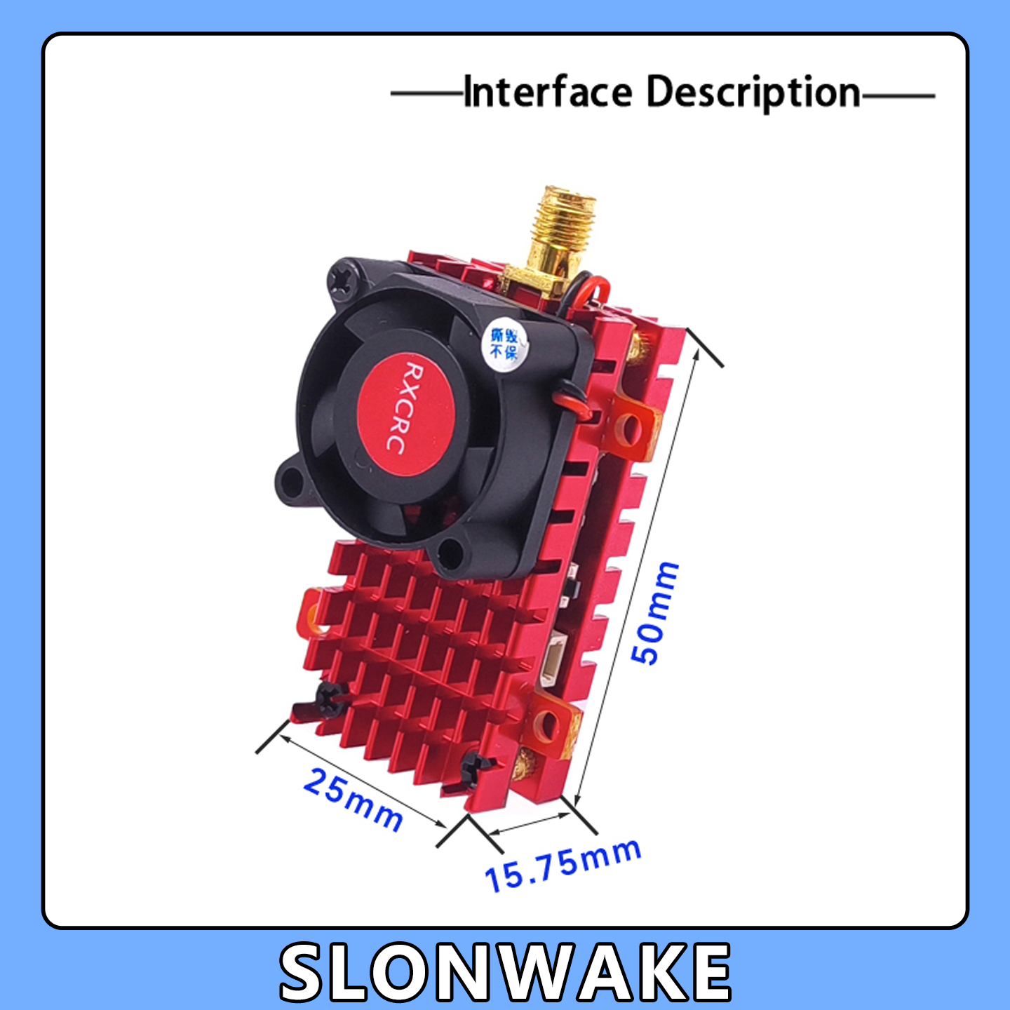 SLONWAKE 5.8G 2W VTX FPV 1800T - Telemetry Module Rc 리뷰 및 가격