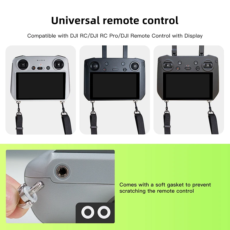 DJI RC 2 리모컨 넥 랜야드, 스크린 스트랩 포함 - Drone Rc Controller Belt 리뷰 및 가격