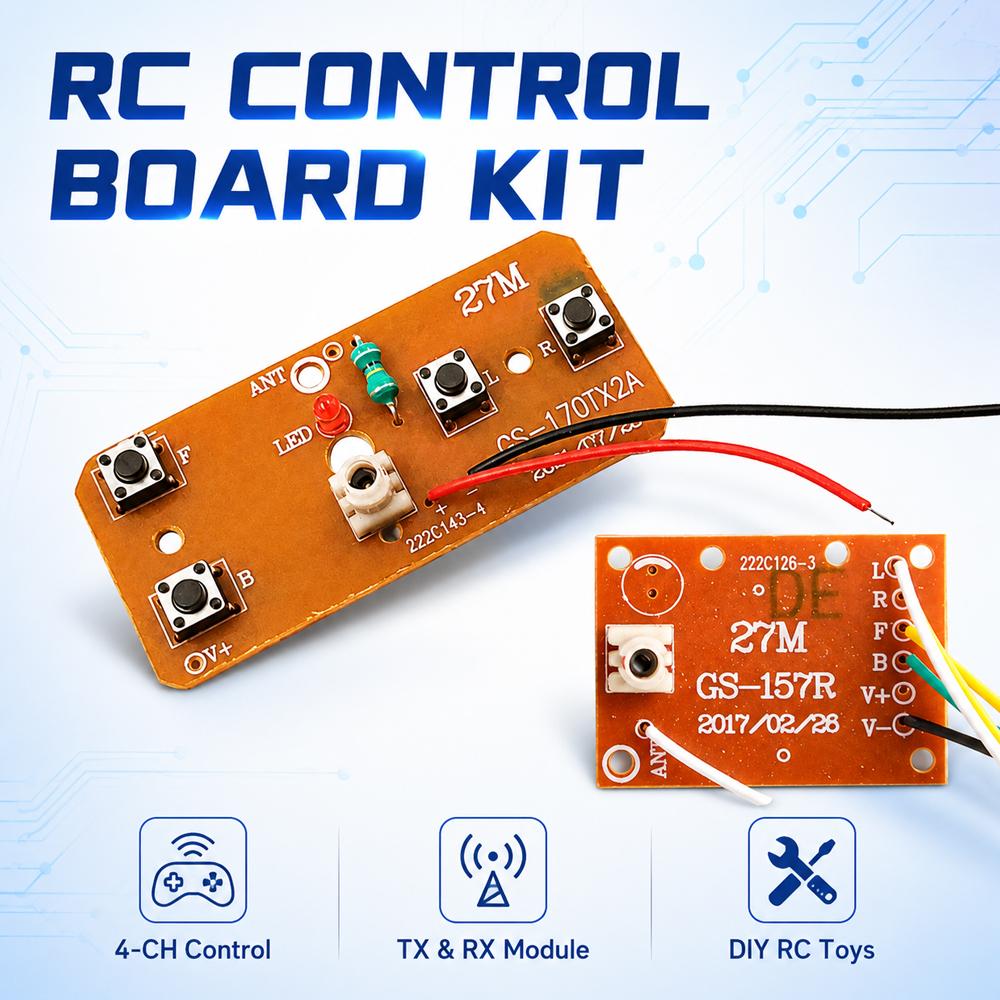 27MHz 원격 제어 키트 4CH 무선 송신기 수신기  - Telemetry Module Rc 리뷰 및 가격