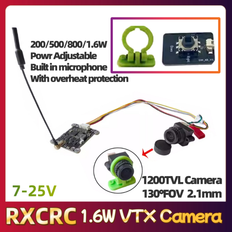 RXCRC 5.8G 모듈 48채널 1.6W VTX 더블 - Drone Rc Controller 리뷰 및 가격