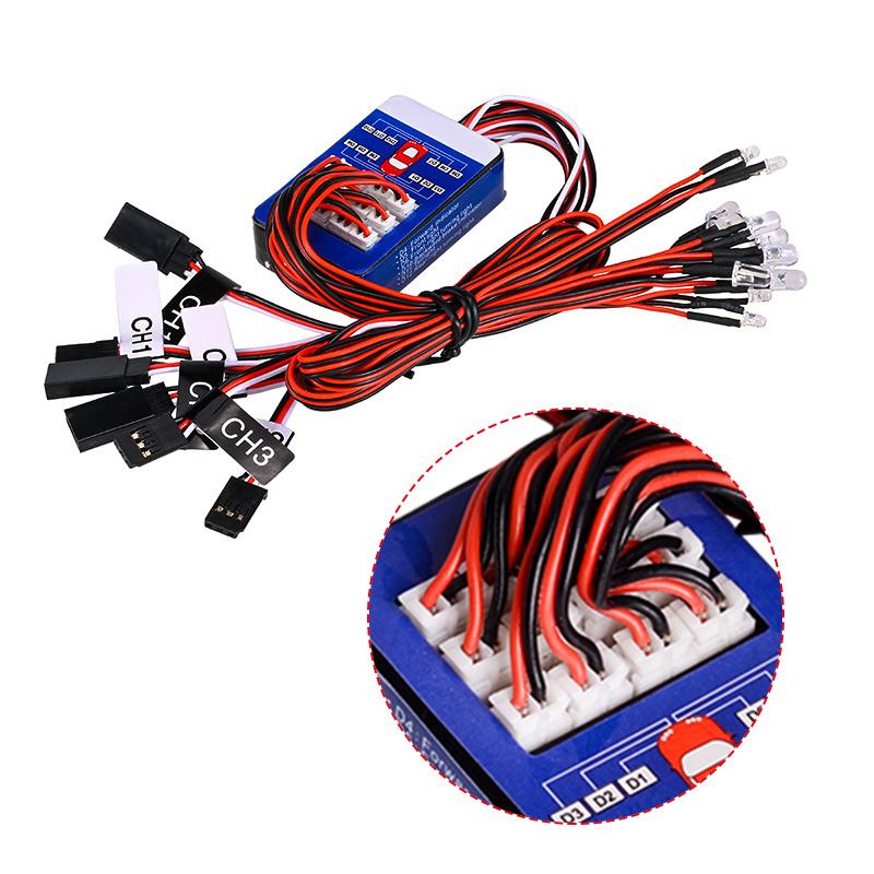 1/10 스케일 RC카 LED 조명 시스템 키트 12개 - Drone Shahed Rc 리뷰 및 가격