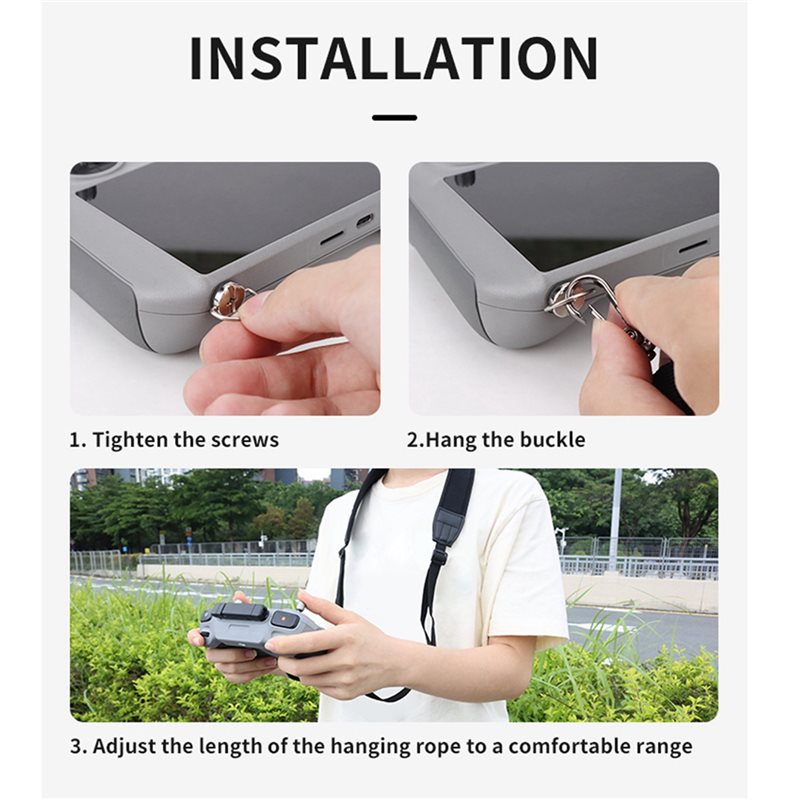 DJI RC/RC2용 ABKQ-5X 넥 스트랩 DJI  - Drone Rc Controller Belt 리뷰 및 가격