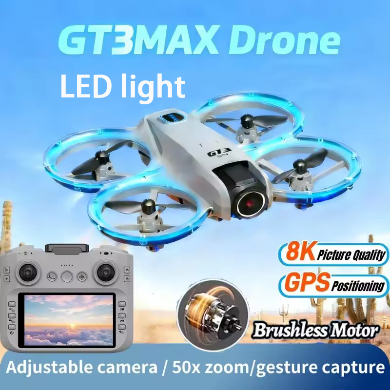 GT3 맥스 드론 8k HD 항공 촬영 대형 화면 광학 - Drone Gt3 Rc 리뷰 및 가격