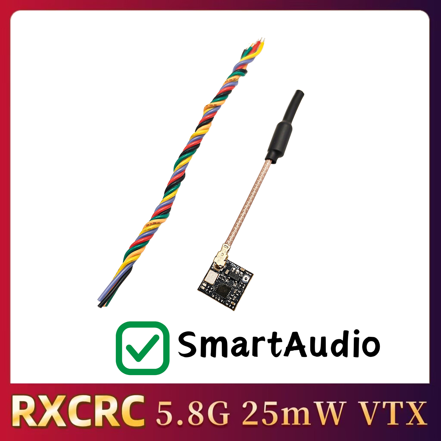 RXCRC 5.8GHz 48채널 FPV 25mW 아날로 - Drone Rc Controller And Receiver 리뷰 및 가격