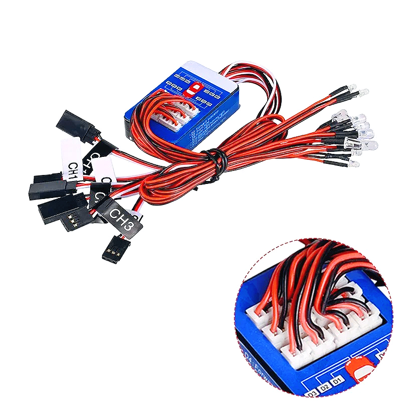 타미야 원격 조종 모델카 12 LED 라이트 그룹 삼방 - Drone Shahed Rc 리뷰 및 가격